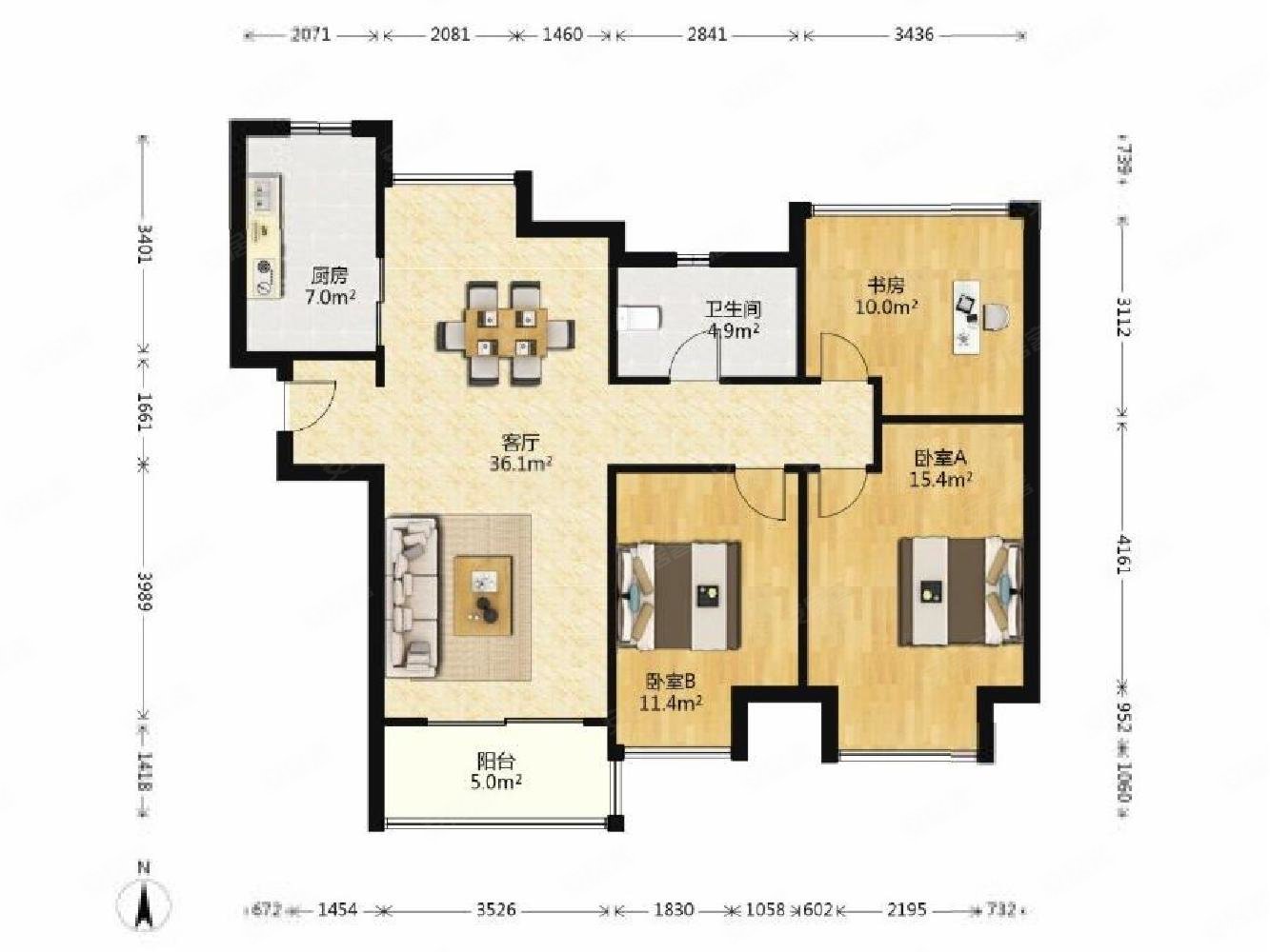 (新房已定带车位急售价格好谈)满五省税,中间楼层,随时看房,阳光天地
