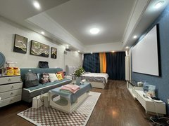 安阳文峰中环百货万达B座精装公寓 押一付一出租房源真实图片