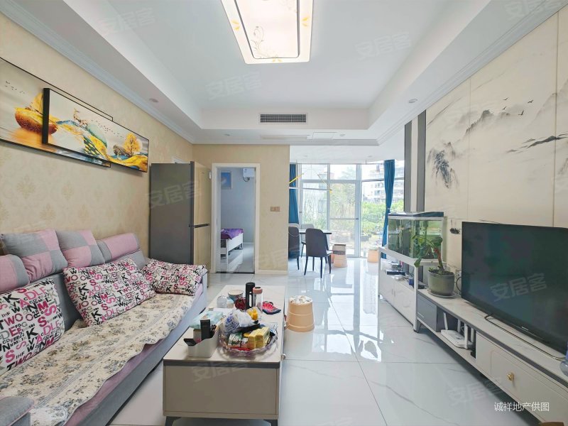 带100平米 露台 住家装修 两室 家电齐全 诚心出售,阳光汇二手房,80万