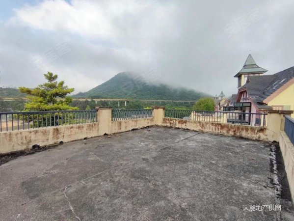 无需挖地下(800大花园,临湖别墅)4层室内700,全新毛坯,天麓(六区别墅)