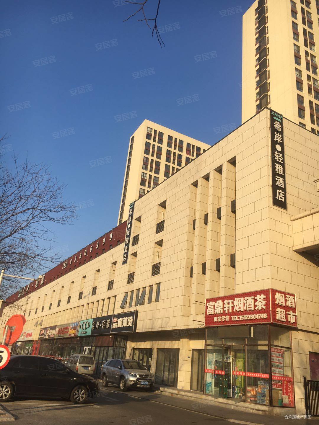 精武镇大学城学畔馨园两室精装中层电梯房位置