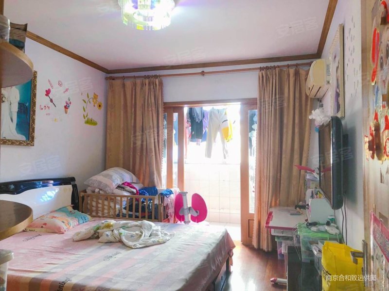 高楼层视野无遮挡,幕府山庄二手房,110万,2室1厅,1卫,60平米-南京安居