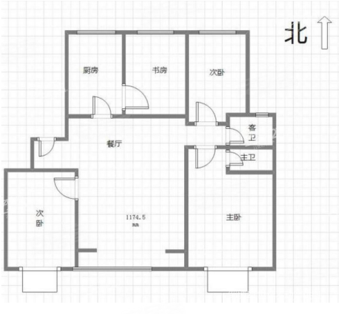 鑫源国际城4室2厅2卫169㎡南135万