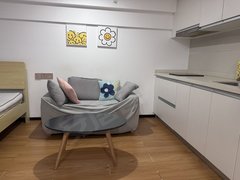 德清德清市区正翔广场新城壹号朝南上层，63方，精装修，拎包入住！出租房源真实图片