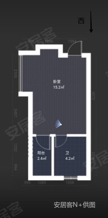 春晓悦居1室0厅1卫29.85㎡西北27万