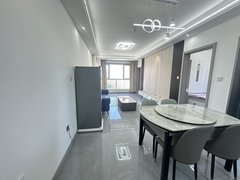 庆阳西峰西峰城区全新首租！市妇幼！彩虹桥附近！精装2居室！带家具家电，拎包住出租房源真实图片