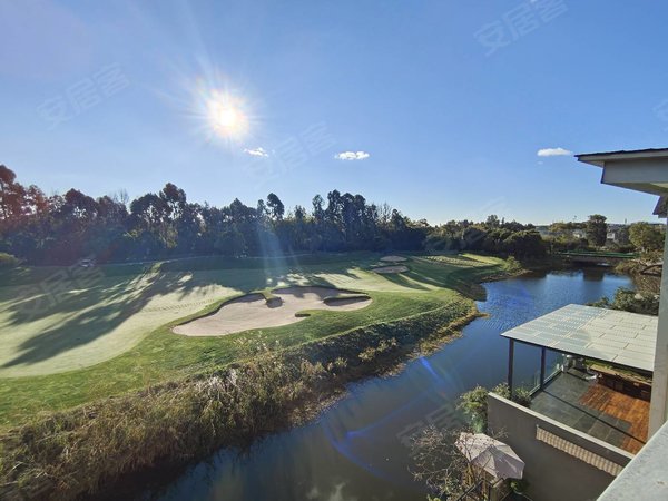 安宁滇池高尔夫(别墅)500平球场边独栋别墅 花园 精装修 接待会所