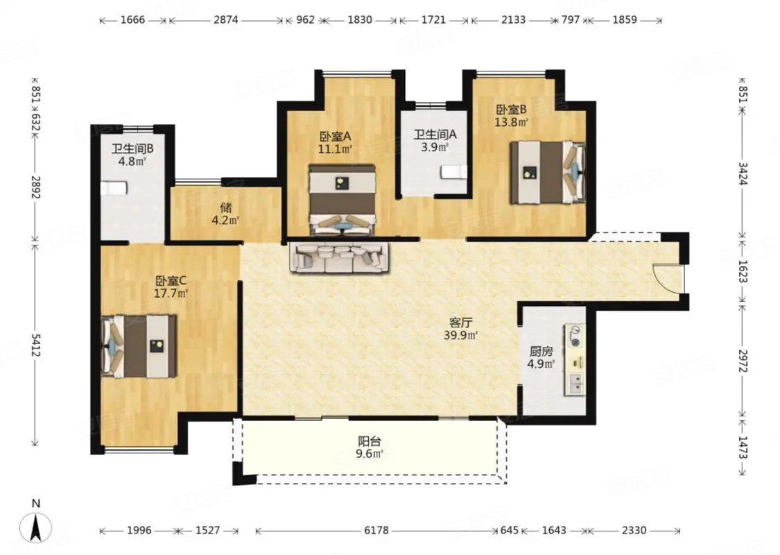 百信御江帝景六期
