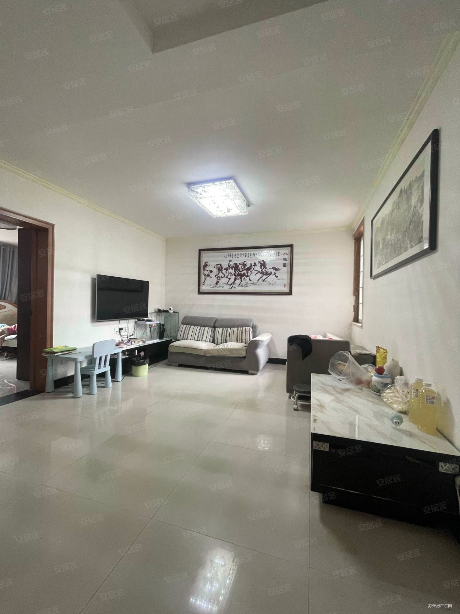 苏州花苑(北区)3室2厅1卫96.81㎡南北53万