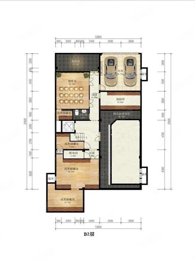 精装可直接入住 诚意出售 此户型仅一套在售,龙湖颐和原著二手房