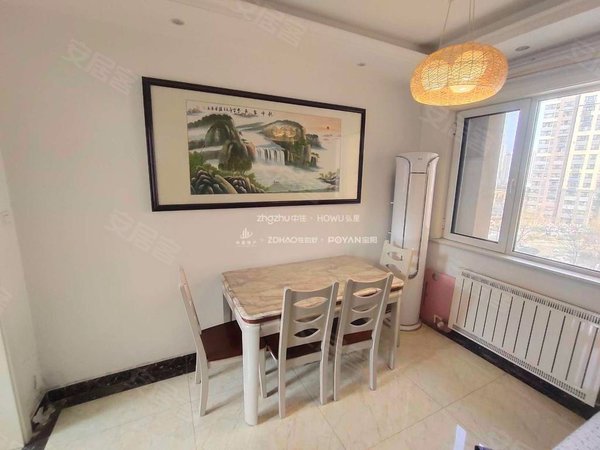 鑫苑名家 3室2厅1卫 南北通透 精装修 电梯房,天桥租房-济南58安居客