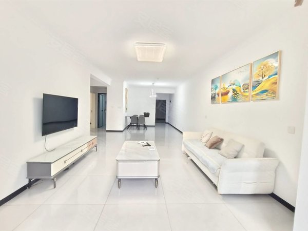 急租市区火车站 轩苑四季花城 三室两卫精装 家具家电齐全