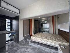 海口秀英秀英大道急租！！万达广场附近城方创世纪精装修2房2厅2卫loft公寓出租房源真实图片