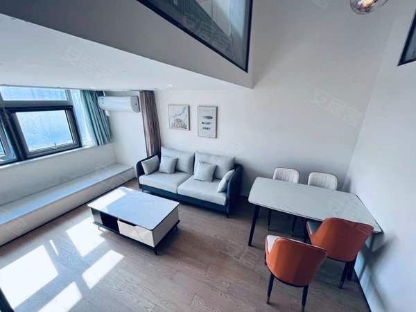 慈溪熙汐loft无中介 熙汐大厦 鄞州万达 5号线地铁口 民用水电押一付