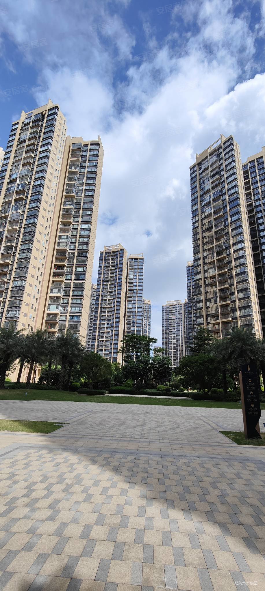 业主承担所有税费不靠路朝南看花园购灏景湾大三房