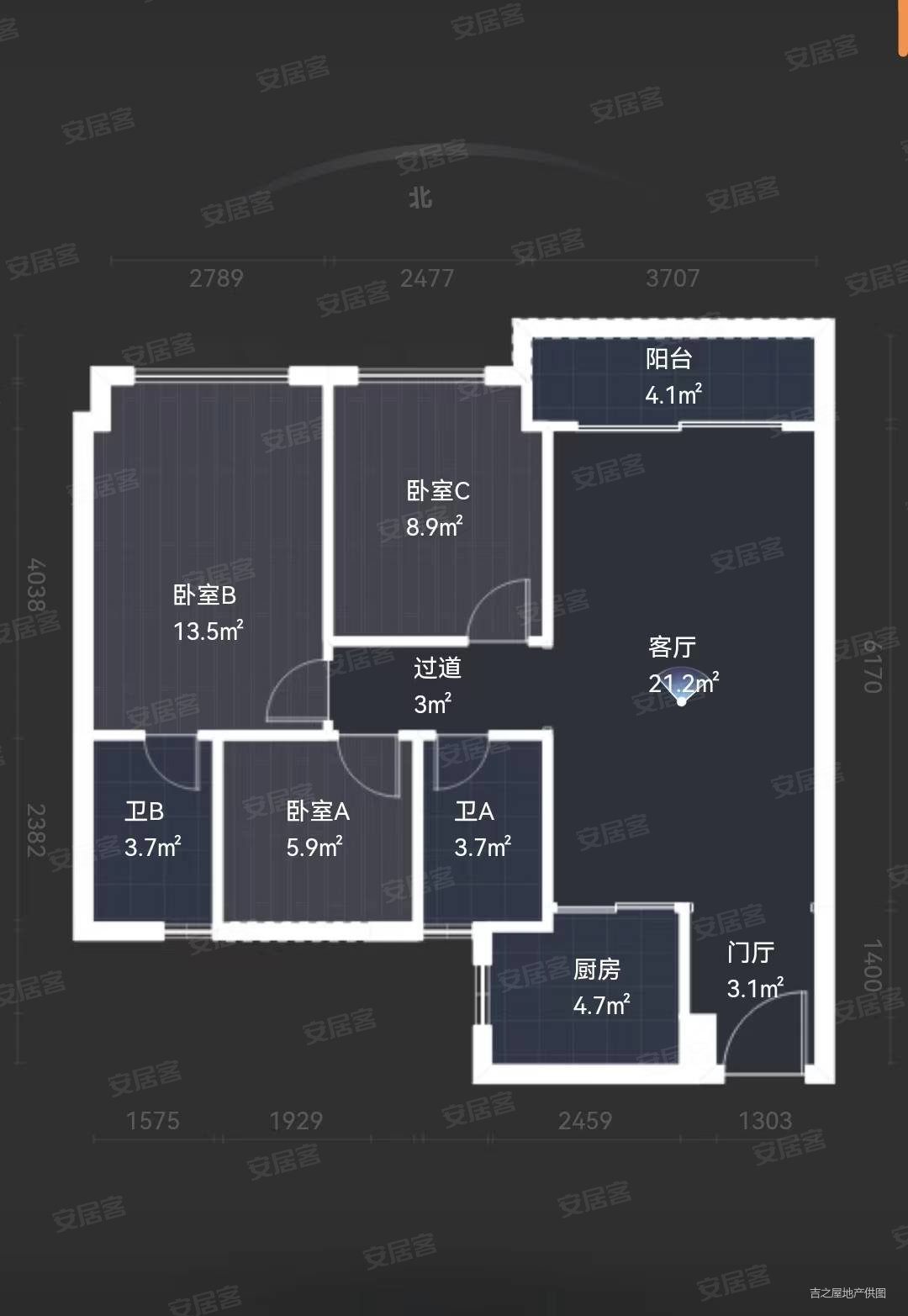 碧桂园云樾金沙户型图图片