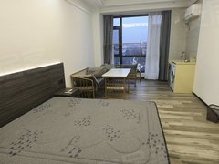 江山城区江山市区保真实拍！可月付短租翠岛蓝湾电梯 单身公寓新装修齐全出租房源真实图片