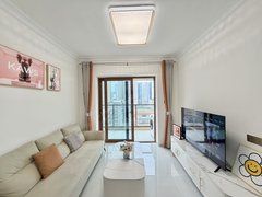 海口龙华国贸金龙广场 友谊阳光城 华侨旁 奶油风两房首刺出租 密码看房出租房源真实图片