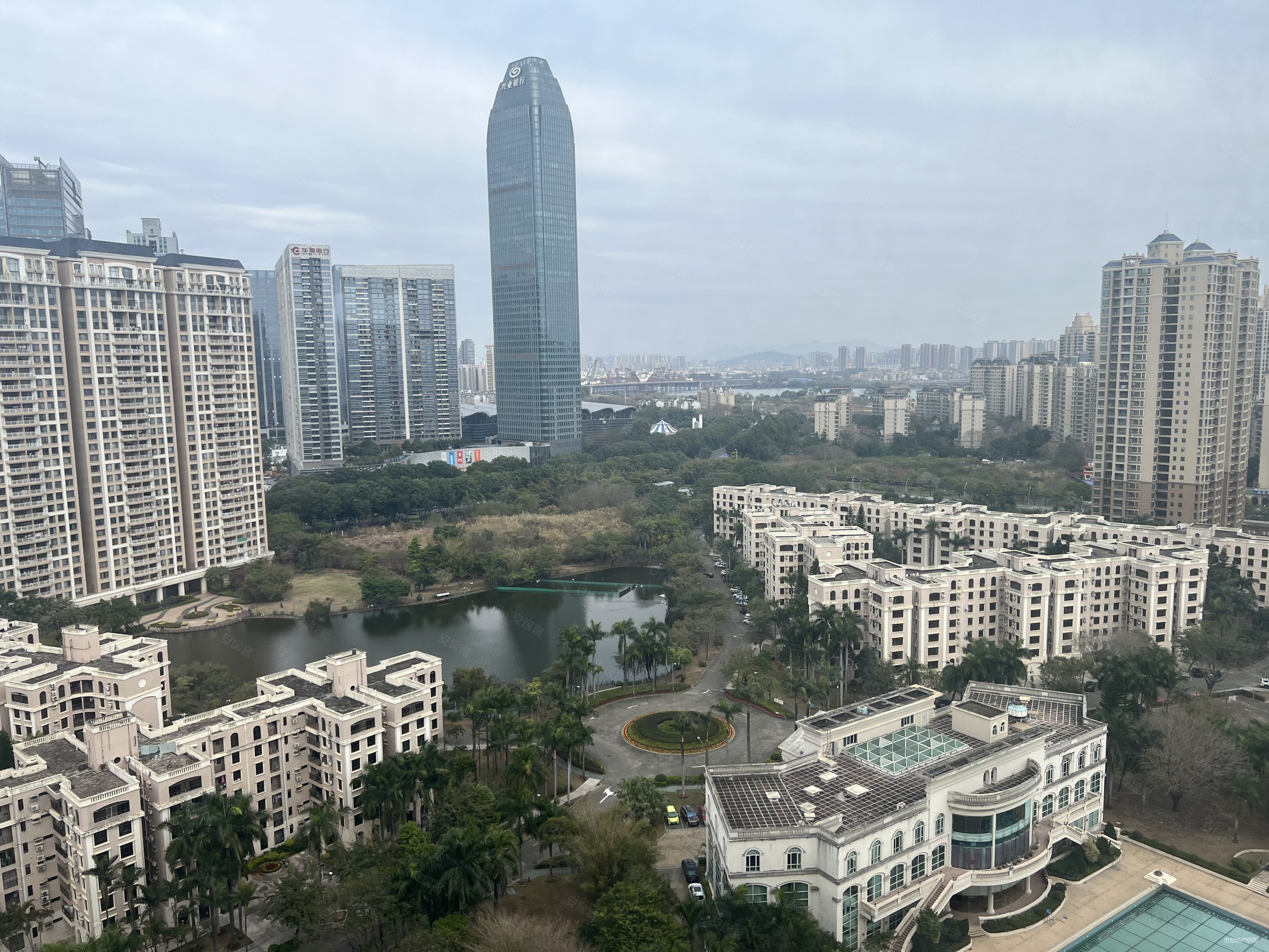 江北中心区城市花园一线江景四房看江景看西湖中高层