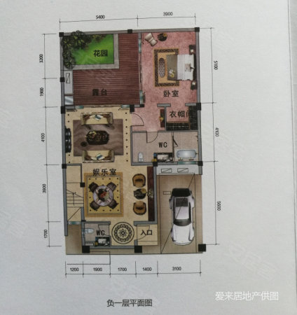 珊瑚宫殿玥琴湾(别墅)4室2厅3卫81㎡南北362万