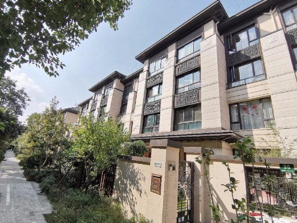 上海浦东周浦保利艾庐带电梯的叠加别墅,豪华装修家具家电全配,有车位