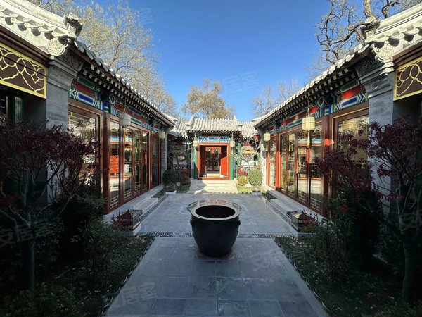 北京怀柔怀柔周边山水四合院实拍 西城临主街四进院出租 1000平 3车位