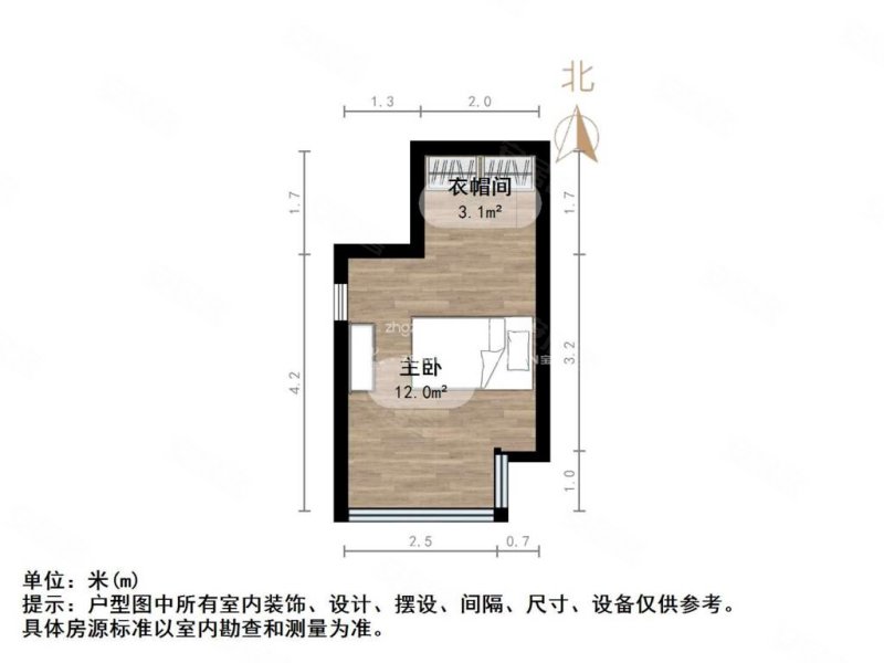 保利中科创新广场1室1厅1卫35.28㎡南北28万