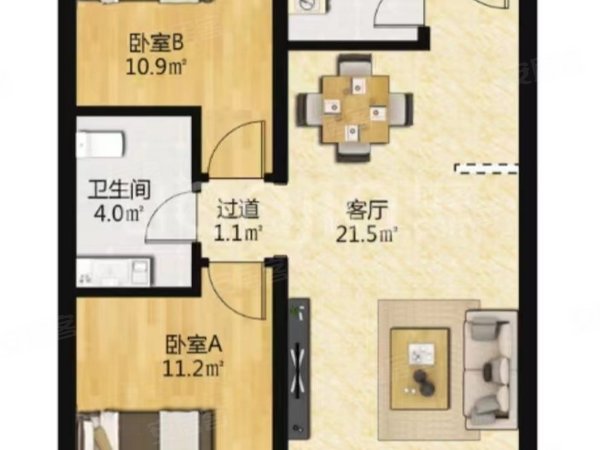 【多图】宏宇紫云府,邢台城区租房,新人民医院附近,紫云府精装两室