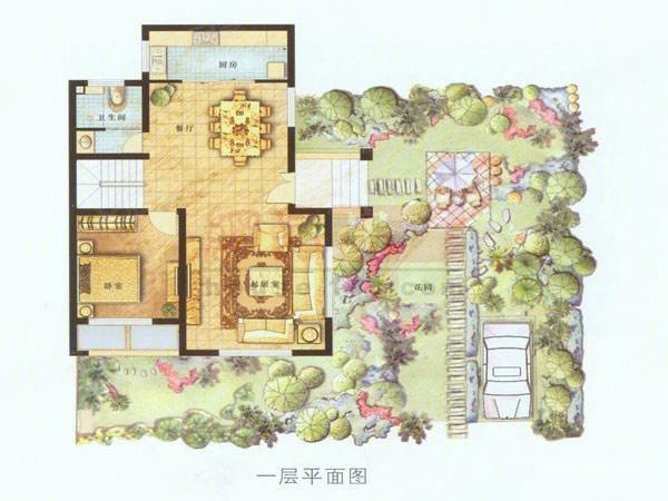 金地佘山天境(别墅)4室3厅5卫202㎡南北980万