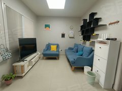 蚌埠蚌山新城区新出!豪华装修!滨湖花园两房!家具家电齐全!拎包入住!随时看出租房源真实图片