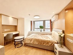 杭州余杭未来科技城可短租|富力中心轻奢1居室，朝南民用水电拎包入住出租房源真实图片