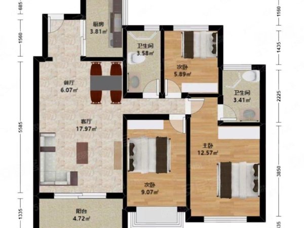 【多图】建发金辉紫璋台,西湖三墩租房,整租西湖三墩 阿里云谷 紫璋台