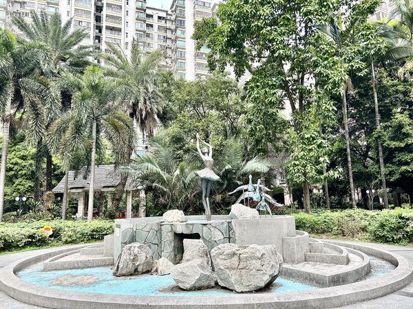 【多图】广州白天鹅花园,京溪租房,白天鹅花园 朝花园 园林景观 尽享