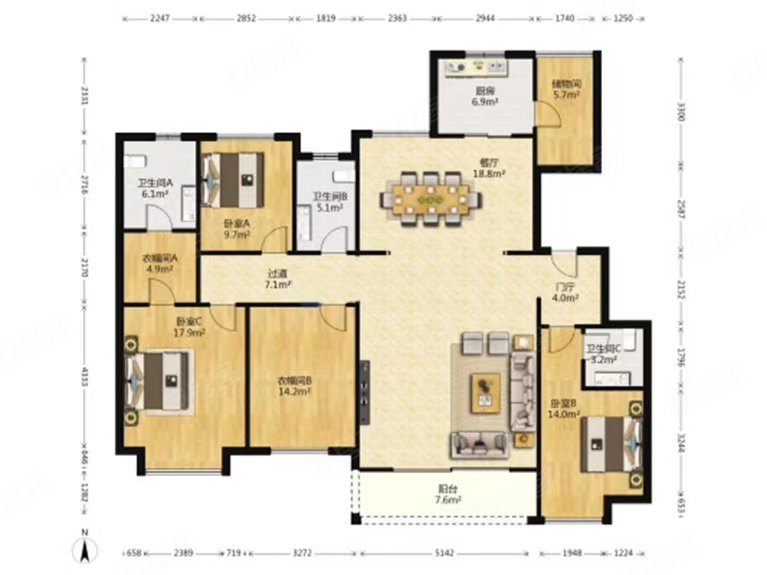 精选!紫御华府 板式小高层 中高楼层 满三过二 诚心出售