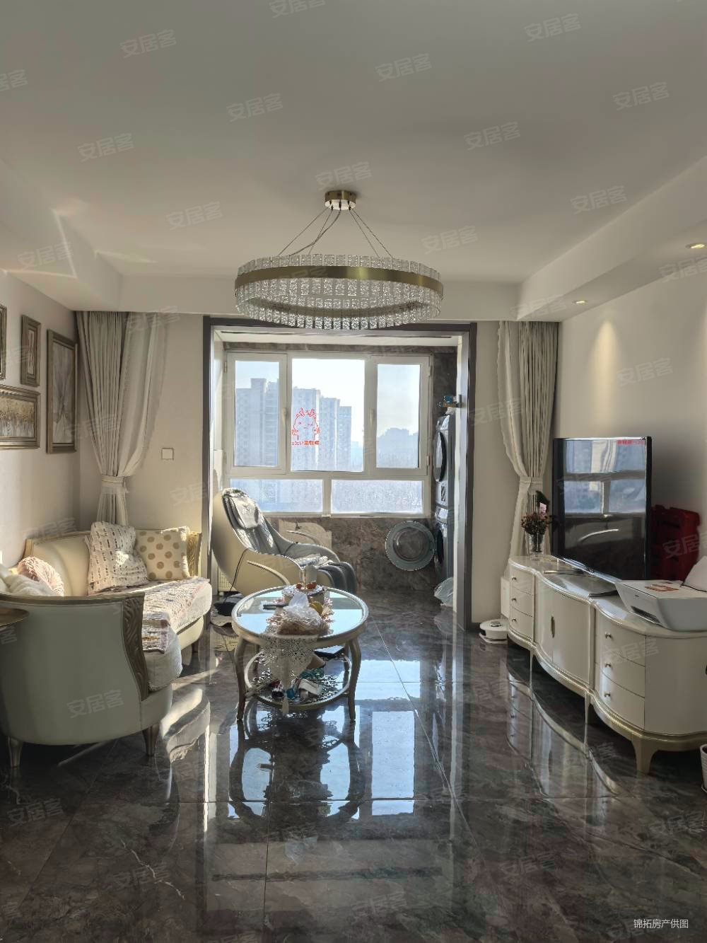 水岸壹号3室2厅2卫108.84㎡南北87万