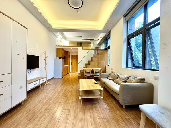 民用水电 五常地铁口 西溪美岸边套 精装一室loft,余杭租房-杭州58