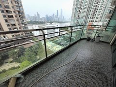广州海珠滨江东江边小区 景观视野开阔带超大的阳台三房 随时看出租房源真实图片