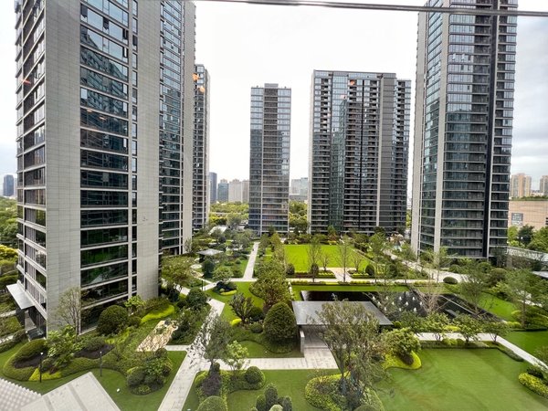 杭州滨江区政府时代滨江丹枫四季丹枫四季,185方四房,精装全新出租