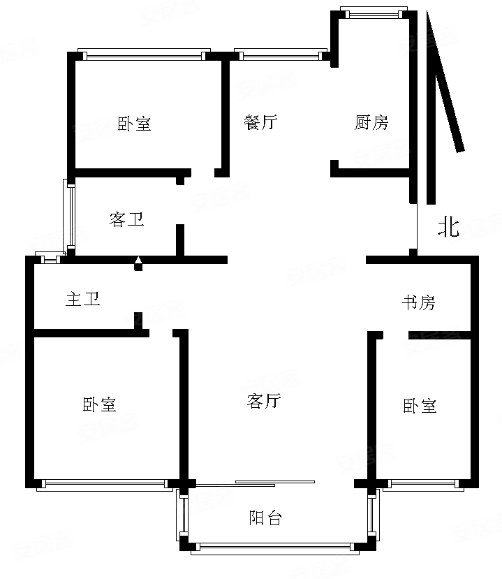 御墅临枫户型图图片