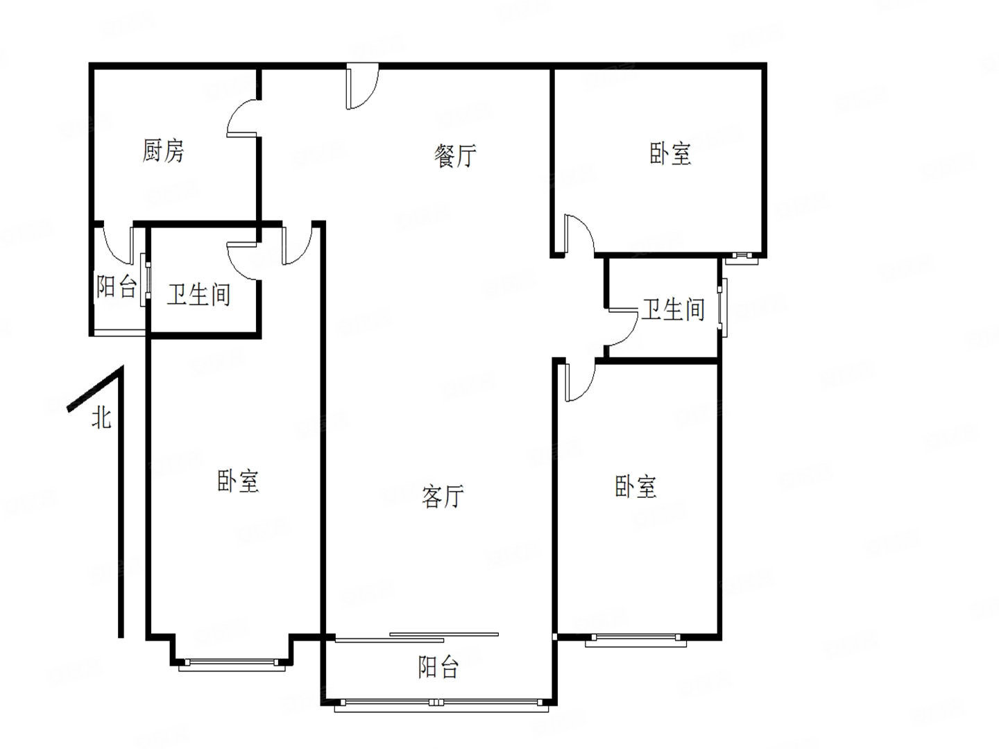 漳州恒大御景半岛一期3室2厅2卫130㎡南北277万