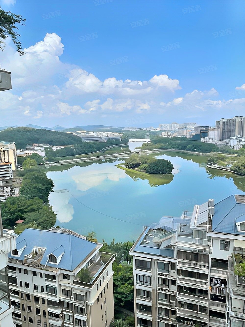 视野开阔,南北通透,西湖丽苑二手房,550万,6室3厅,3卫,270平米-惠州