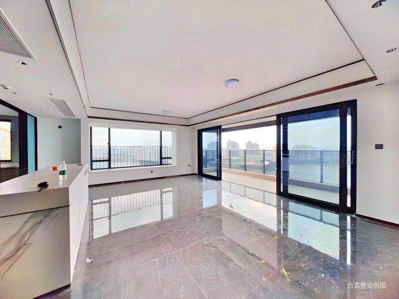 无遮挡南向一线望江 四房两卫 南北对流 通风采光好,中海观澜府二手房