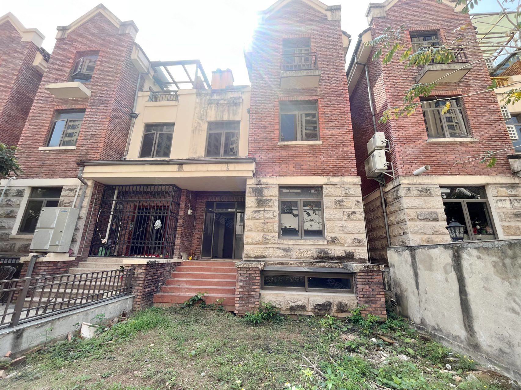 使用面积4层达600平 带私家大花园 车库地下室,山水华府(别墅)二手房