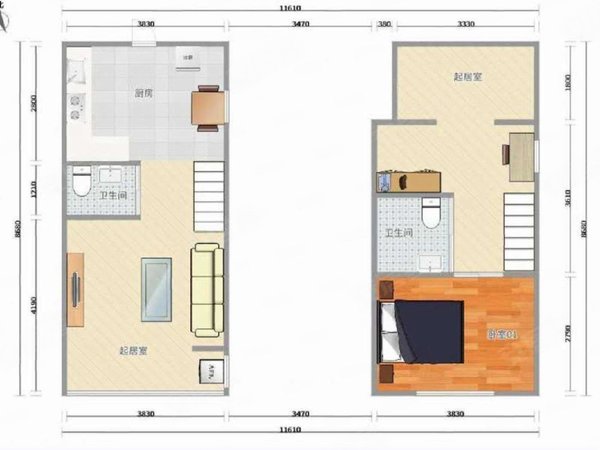 上海浦东唐镇星纪元近2号线唐镇地铁站 精装复式 配套齐全 楼层高采光