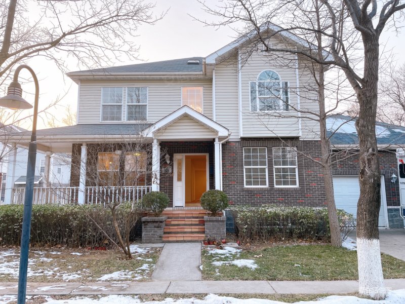 一手新房开发商直签顺义仁和精装独栋别墅美式风