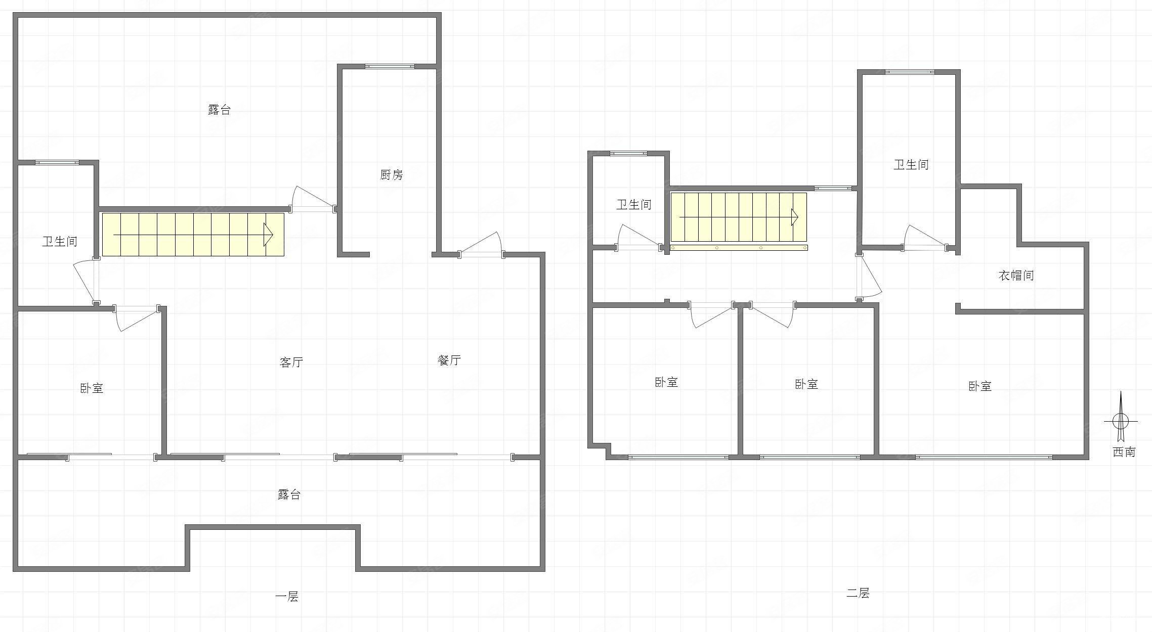 协信星麓原麓园4室2厅3卫141.15㎡南北248万