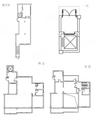 云龙湖悦府4室3厅3卫336.54㎡南北430万