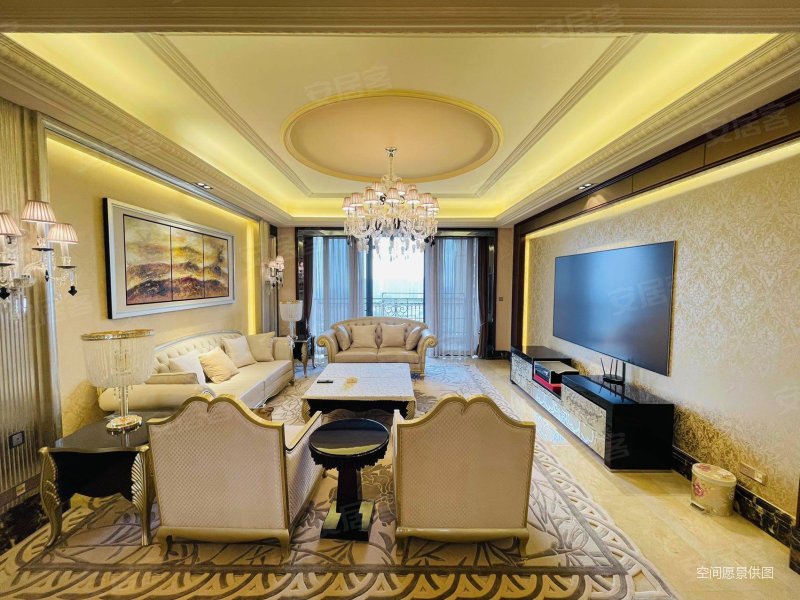 铂雅苑大平层豪宅,拎包入住,9成新带车位