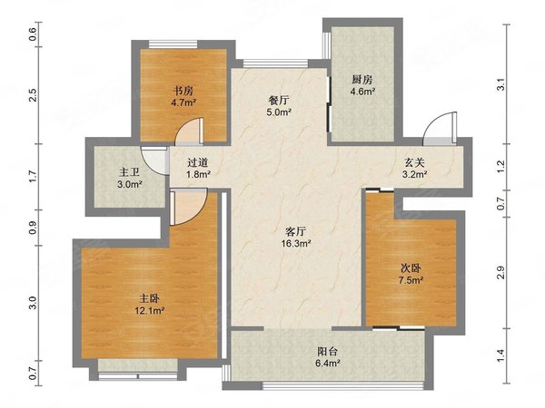 无锡梁溪扬名华发首府扬名地铁站 华发首府 精装三房 拎包入住 可看房