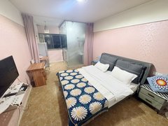 德阳旌阳文庙广场市中心文庙102附近新里程金装一室大床WiFi可押一付一出租房源真实图片